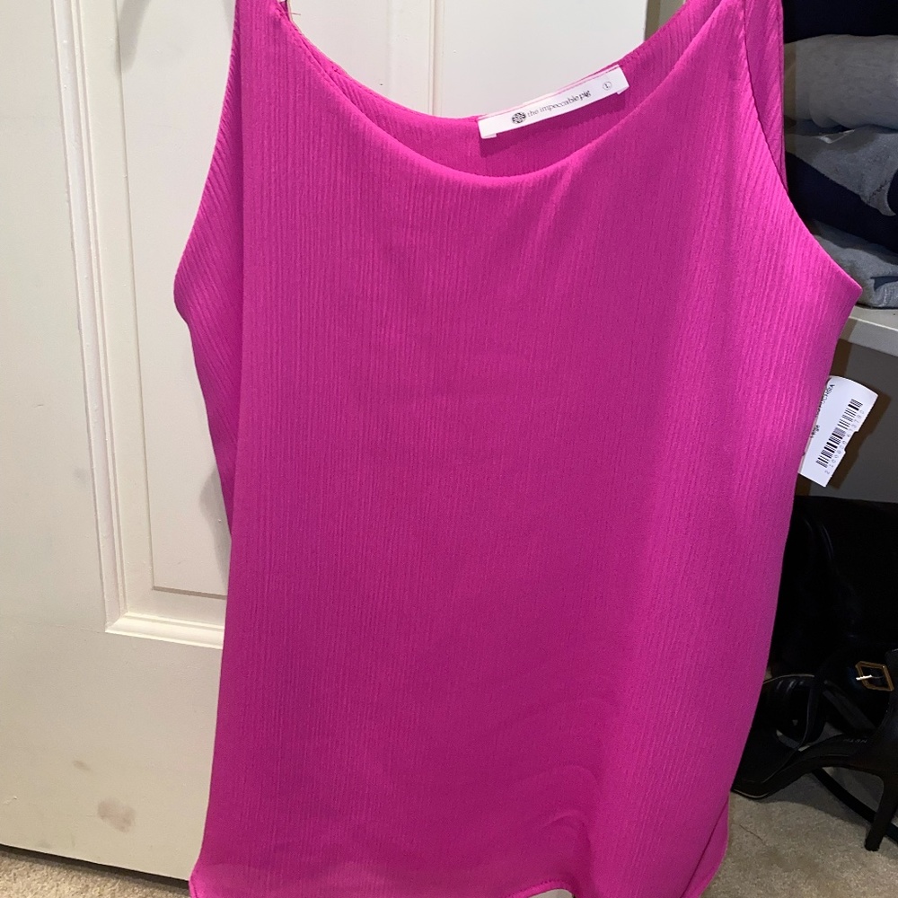 Impeccable Pig Magenta Tank Top
